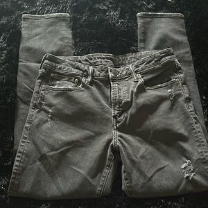 Charcoal American Eagle Jeans